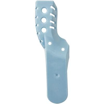 Patterson® Disposable Plastic Impression Trays, Perforated, Blue, Size 7 Upper Left/Lower Right, 12/Pkg - Patterson® Disposable Plastic Impression Trays – Perforated, Blue, 12/Pkg - 7 Upper Left/Lower Right - Image 1