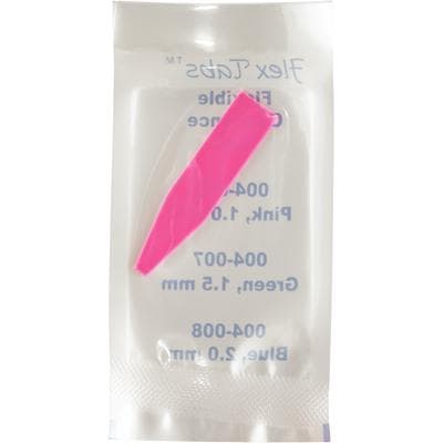 Kerr Flex Tab Flexible Clearance Tabs, 1.0 mm, Pink, 30/Pk, 004-006 thumbnail 10