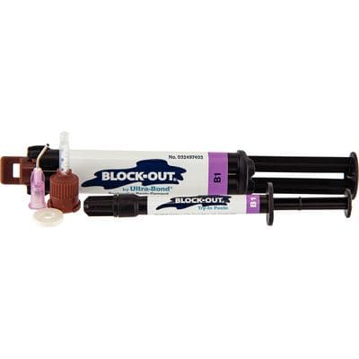 Block-Out by Ultra-Bond Plus Dual-Cure Cement Refill Syringe, Shade B1, 6g, 032491210 thumbnail 6