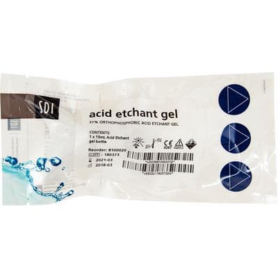 Super Etch - Blue Etchant Gel, 37% Phosphoric Acid, 15 ml Bottle, 1/Bottle, #8100020 thumbnail 3