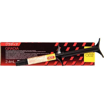 GC America GRADia Indirect Restoration System Opaque Syringe, Shade OD2, 2.4 mL thumbnail 5