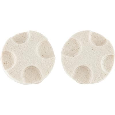 Semi-Soft Sagger Firing Tray, Round, 2-1/2" Diameter, Pack of 2, T951-1 thumbnail 5