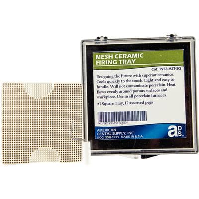 Honeycomb Mesh Sagger Tray & Pegs Kit, Square Tray, 1 Tray with 12 Assorted Pegs thumbnail 5