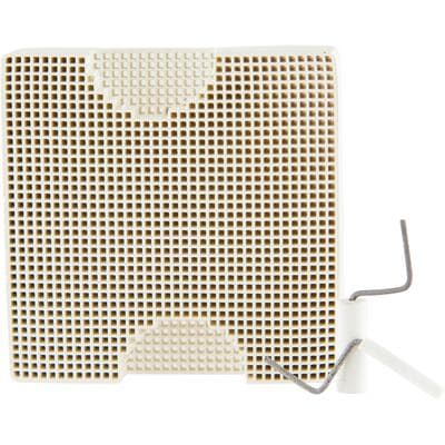 Honeycomb Mesh Sagger Tray & Pegs Kit, Square Tray, 1 Tray with 12 Assorted Pegs thumbnail 6