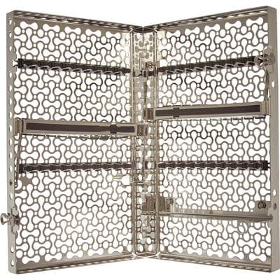 IMS® Infinity Series™ Double-Decker Cassette, 20-Instrument, 9.7" x 1.5" x 6", Black, 812137 thumbnail 4