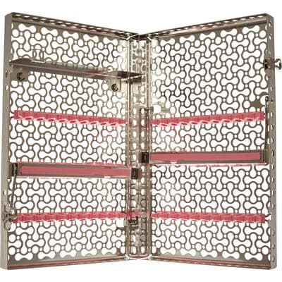 Hu-Friedy IMS® Infinity Series™ 20-Instrument Double-Decker Cassette, Pink, 9.7" x 1.5" x 6", 1/Pkg thumbnail 2