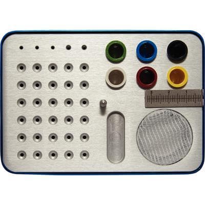 Patterson Endodontic Organizers – Total Endo, Blue, 30 Perforations, 6 Cups, 1/Pkg thumbnail 2