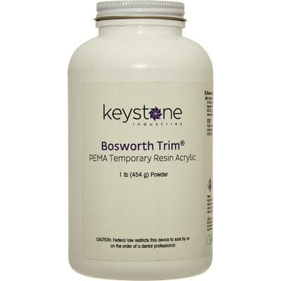Keystone Trim II Self-Curing Acrylic Powder, Shade 62 (A2), 1 lb Bulk, 921100-62 thumbnail 8