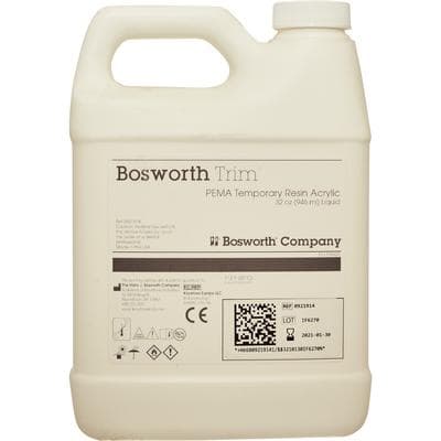 Trim® II PEMA Temporary Crown & Bridge Resin Acrylic Liquid, 32 oz Bottle thumbnail 3