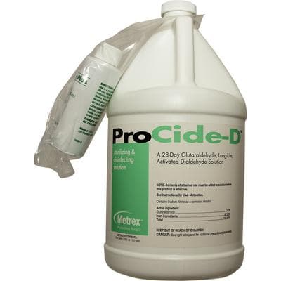 ProCide-D 2.5% Glutaraldehyde High-Level Disinfectant & Sterilant, 1 Gallon Bottle with Activator, 28-Day, #10-2860 thumbnail 4