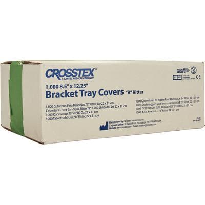 Crosstex Bracket Heavyweight Paper Tray Covers, Ritter Size B, 8.5" x 12.25", Green, 1000/Box, FBGR thumbnail 6