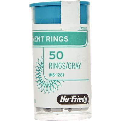 Hu-Friedy IMS Color Code Instrument Rings, Regular, Gray, 50/Pk, IMS-1281 thumbnail 11