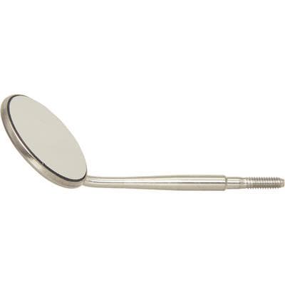 Hu-Friedy Cone Socket Front Surface Mouth Mirror, #5, Single-Sided, Rhodium-Coated, 15/16" (24 mm) Diameter, 3/Pk, MIR5/3 thumbnail 16