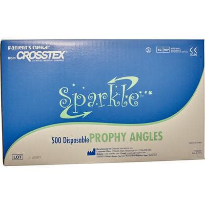 Crosstex Sparkle Disposable Prophy Angle, Firm Cup, White, Latex-Free, 90°, 500/Box, TPASFC5 thumbnail 13