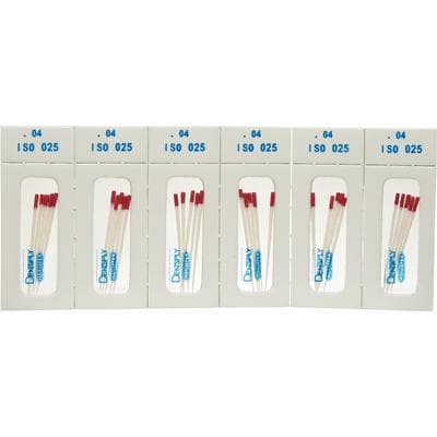 Dentsply Sirona Maillefer Absorbent Paper Points, .04 Taper, #25 (ISO 25, Red), Sterile, Cell Pack, 180/Pk, 670188 thumbnail 14