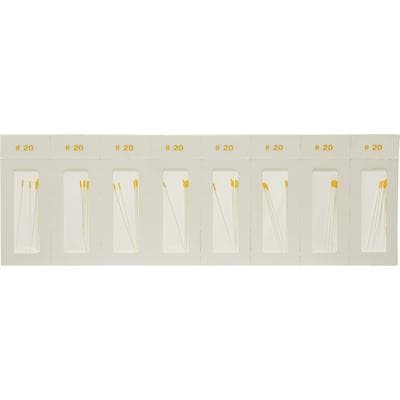 DiaDent Absorbent Paper Points, Non-Marked, .02 Taper, ISO Size #20, Cell Pack, 200/Box thumbnail 11