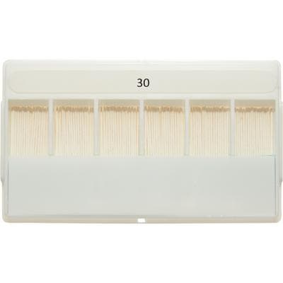Kerr Endodontics Absorbent Paper Points, ISO #30, Standard 0.02 Taper, Presterilized, White, 200/Pk, #13974 thumbnail 10