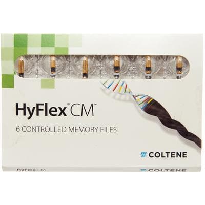 HyFlex CM NiTi Rotary Files, .04 Taper, 25mm, #40, Black, 6/Pk, H8250440 thumbnail 9