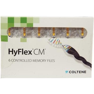 HyFlex CM NiTi Rotary Files, .04 Taper, 25mm, Size #50, 6/Pack thumbnail 4