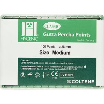 Hygenic Gutta Percha Points, Medium Pink Classic, Box of 100, H04234 thumbnail 11
