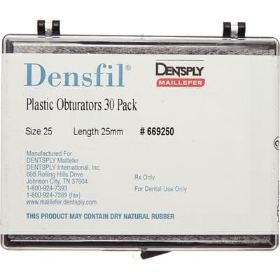 Densfil Plastic Obturators, Refill, 25 mm, Size #25, Red, 30/Pk, 669250 thumbnail 16