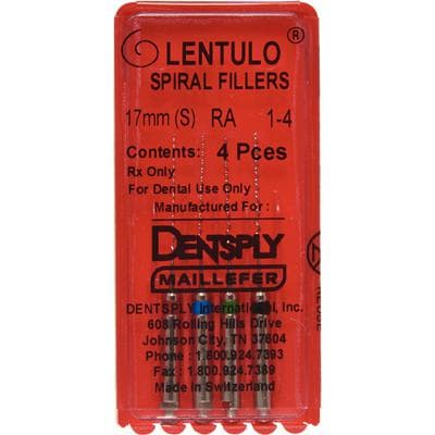 Dentsply Maillefer Lentulo Spiral Filler, Right Angle, Assorted #1-4, 17 mm, 4/Pkg, 671554 thumbnail 9