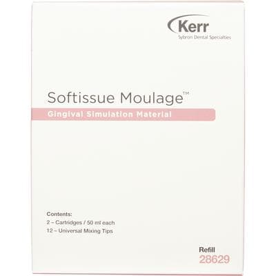 Kerr Softissue Moulage™ Refill, 2 x 50 ml Cartridges - Softissue Moulage™ – Refill, 2/Pkg - Softissue Moulage™ – Refill, 2/Pkg - Image 1