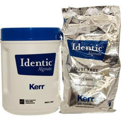 Kerr Identic Dust-Free Alginate Impression Material, Extra Fast Set, Hypoallergenic, Unscented, White, Value Pack (8 x 1 lb Bags), 27492DX thumbnail 9