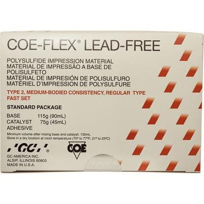 Coe-Flex Polysulfide Impression Material, Standard Package, Regular Body (Medium), Fast Set, Lead-Free, 131005 thumbnail 18