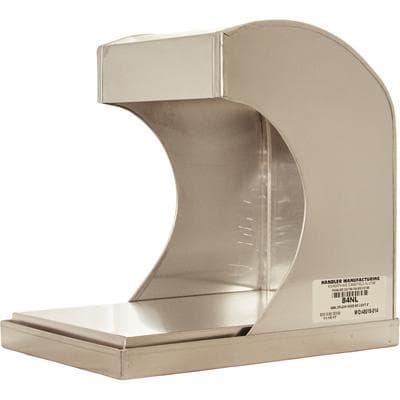 Splash Hood, No Light, Aluminum, 6" - Splash Hood – No Light, Aluminum, 6" - Splash Hood – No Light, Aluminum, 6" - Image 1