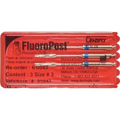 FluoroPost Precision Drill Refill, Size 3, Blue, 3/Pkg, 61I043 thumbnail 9