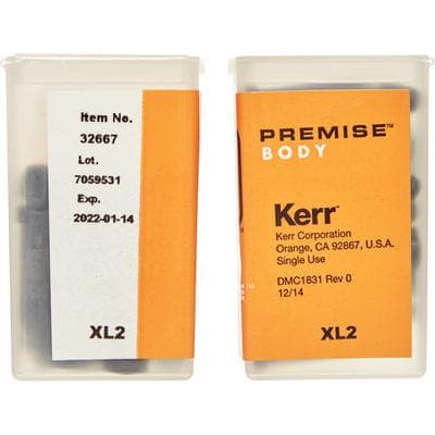 Kerr Premise Universal Nanofilled Composite, Unidose Refill, Body Shade XL2, 0.2 g per Tip, 20 Tips/Box, 32667 thumbnail 15