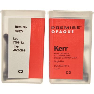 Kerr Premise Universal Nanofilled Composite, Opaque Shade C2, 0.2 g Unidose Refill, 20/Pkg, #32674 thumbnail 8
