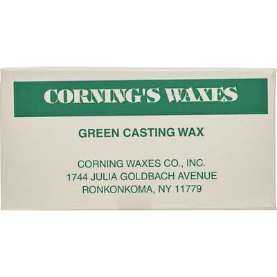 Casting Wax Sheets, 1 lb Box, 28 Gauge, Green - Casting Wax Sheets, 1 lb Box - 28 Gauge, Green - Image 1