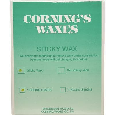 Sticky Wax Lumps, 1 lb, Yellow - Sticky Wax Lumps, 1 lb - Yellow - Image 1