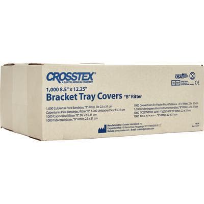 Crosstex Paper Tray Cover Liners, Ritter Size B, 8.5" x 12.25", White, 1000/Case, FBWH thumbnail 7