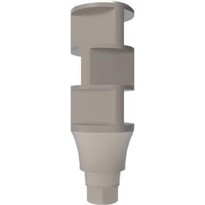 AccelX Pickup Impression Coping, Open Tray, Hex, Profile Diameter 5, Post Height 12 thumbnail 2