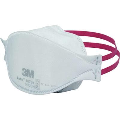 3M™ Aura™ 1870+ N95 Health Care Particulate Respirator and Surgical Mask, White, Flat-Fold, Latex-Free, 440/Case thumbnail 16