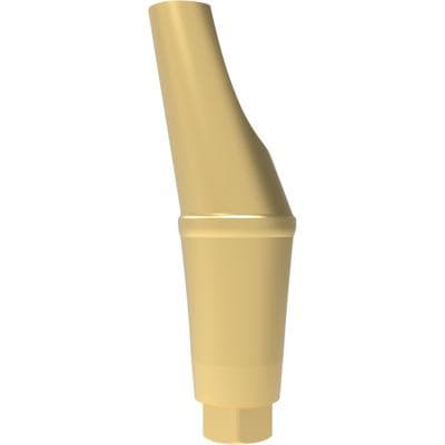 Accelx Angled Abutment, Profile Diameter 4 mm, Cuff Height 5 mm, 15° Hex, 1/Pkg thumbnail 2