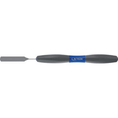 Bliss Wax & Cement Spatula #9, 25mm, Double End, Silicone Handle, Stainless Steel thumbnail 3