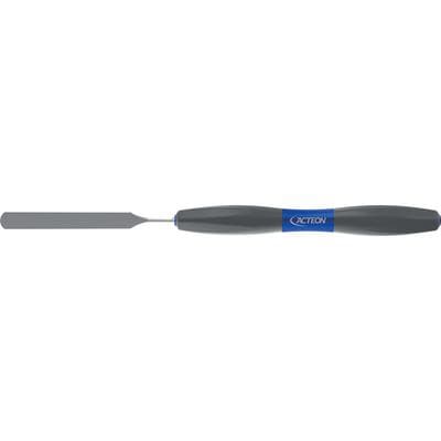 Bliss Wax & Cement Spatula, SP24, 42mm, Double End, Silicone Handle, Stainless Steel thumbnail 3