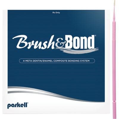 Parkell Brush & Bond Self-Etching Composite Bonding Agent Kit with Mini/Endo Brushes, 3 mL thumbnail 14