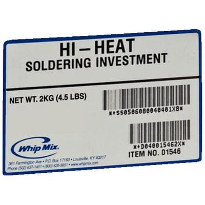 Ransom & Randolph Hi-Heat Soldering Investment Powder, 33 lb Carton - Hi-Heat Soldering Investment Powder – 33 lb Carton - Hi-Heat Soldering Investment Powder – 33 lb Carton - Image 1