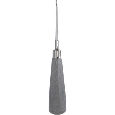 Hu-Friedy Slim Luxating Elevator, 2mm, Long Curved, Stainless Steel, ELSLIM2CL thumbnail 2