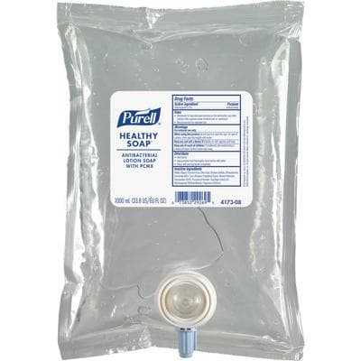 Purell® Healthy Soap® PCMX Antibacterial Lotion Soap Refill for CS2 Soap Dispenser, 1000 ml - Purell® Healthy Soap® PCMX Antibacterial Lotion Soap Refill for CS2 Soap Dispenser, 1000 ml - Purell® Healthy Soap® PCMX Antibacterial Lotion Soap Refill for CS2 Soap Dispenser, 1000 ml - Image 1