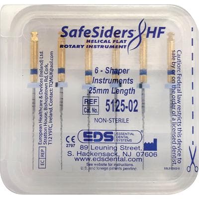 SafeSider HF Shaper 25mm Rotary Endodontic Instrument, Size #30, 0.02 Taper, 6/Pk, 5125-02 thumbnail 4