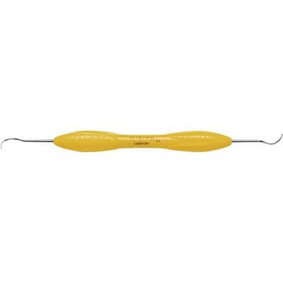 LM Laplander Sickle Scaler, Double End, LM-ErgoSense® Silicone Handle, Yellow - LM Laplander Sickle Scaler – LM-ErgoSense® Handle, Double End - LM Laplander Sickle Scaler – LM-ErgoSense® Handle, Double End - Image 1