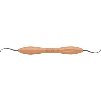 LM Gracey Curette #15/16, Double End, LM-ErgoSense® Silicone Handle, Brown thumbnail 2