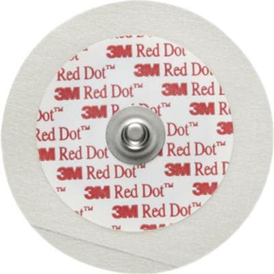 3M Red Dot ECG Monitoring Electrode, Pediatric, Micropore Tape Backing, 4.4 cm (1.75") Diameter, 50/Bag thumbnail 5