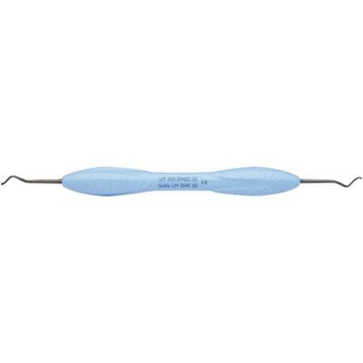LM Sickle Scaler 204S, Sharp Diamond, Double End, LM-ErgoSense® Handle, Blue thumbnail 2